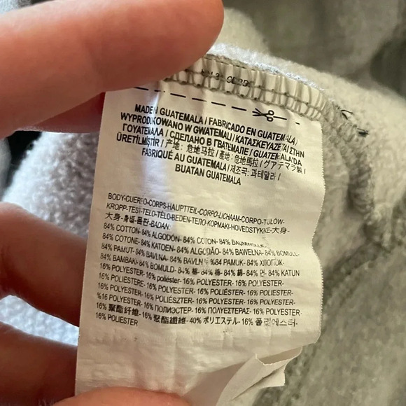 Vans Off the Wall Hoodie Sweatshirt Pullover No Bad Trips Better Daze Gray S - Picture 11 of 13